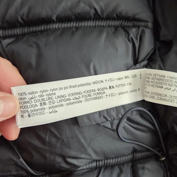 NWT - Massimo Dutti Women's Water Repellent Metallic Puffer Jacket - Size XL - Picture 14 of 15